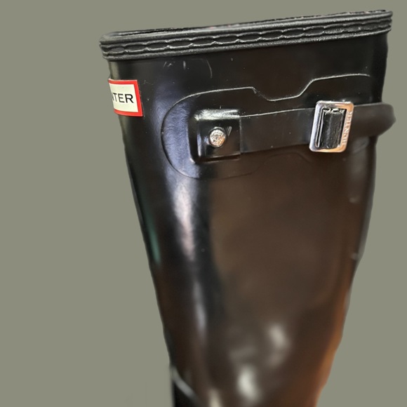Hunter Women's Original Tall Gloss Rain Boots - Picture 11 of 14